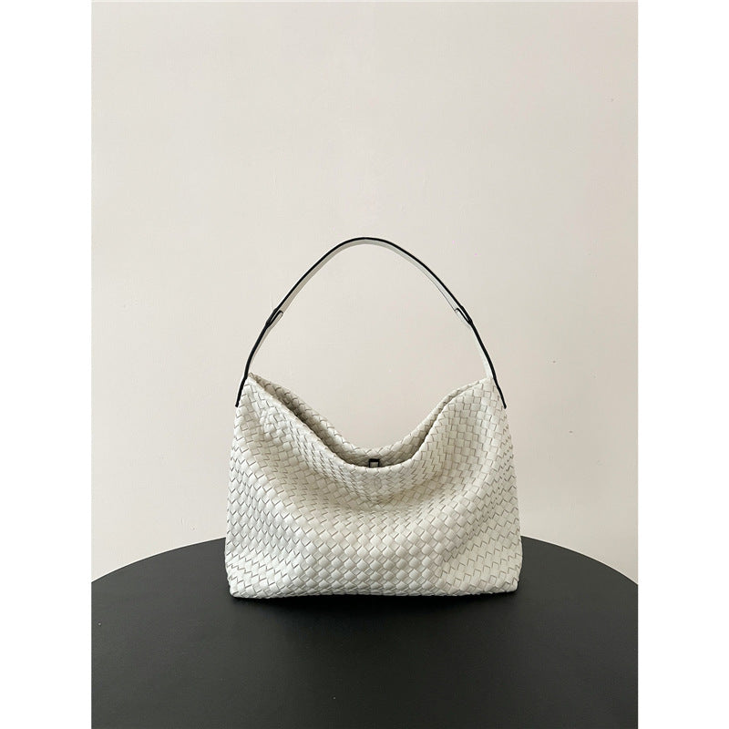 Women's Knitting Large Capacity Underarm Cross Body Women's Shoulder Bag