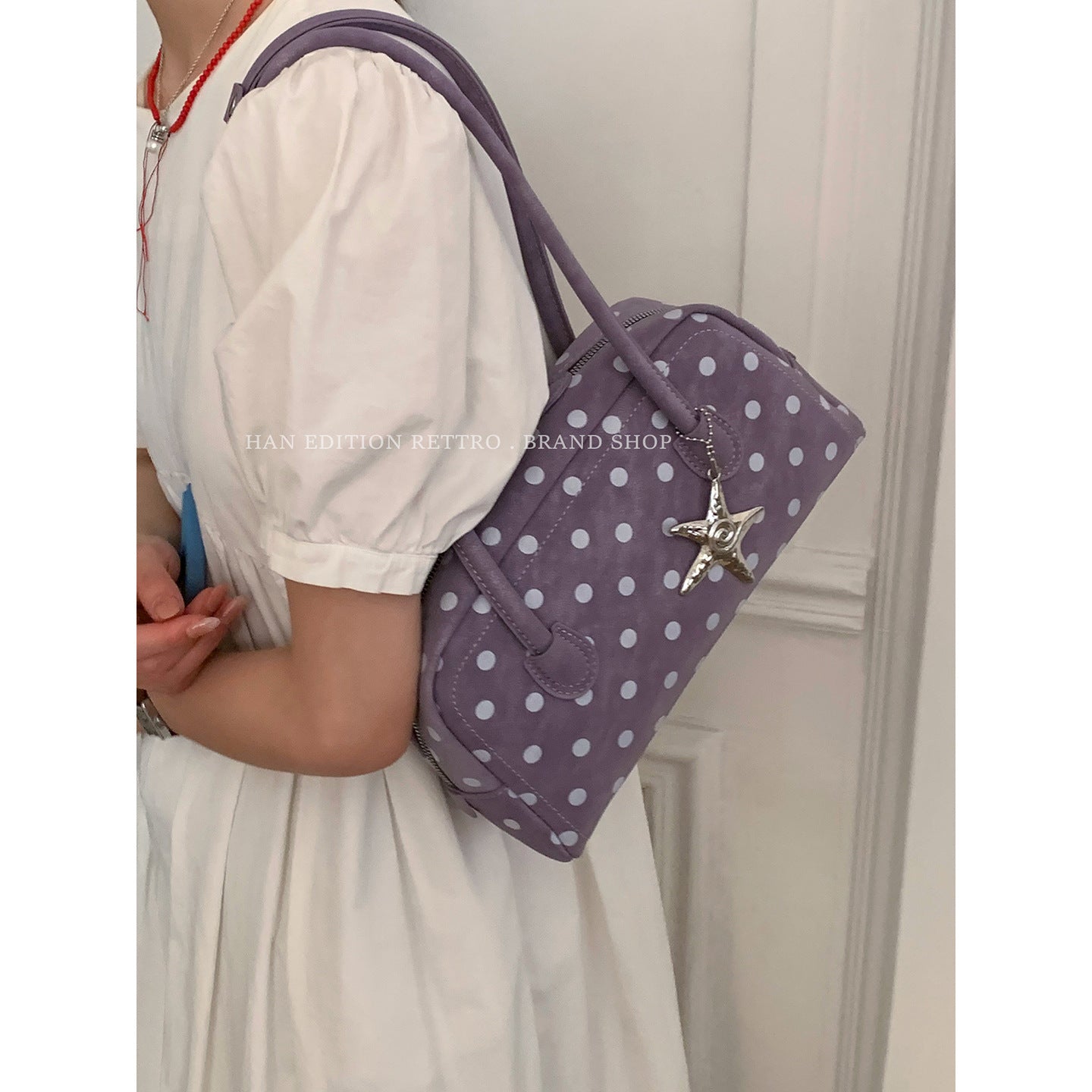 Cloth Spring City Simple Leather Other Sewing Small Square Bags