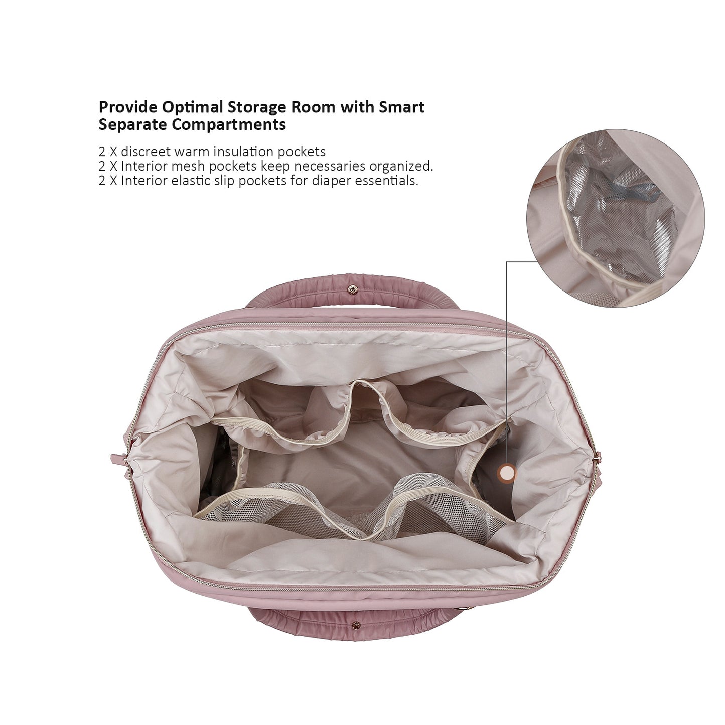 Twist Craft Portable Mother Large Capacity Mummy Bag