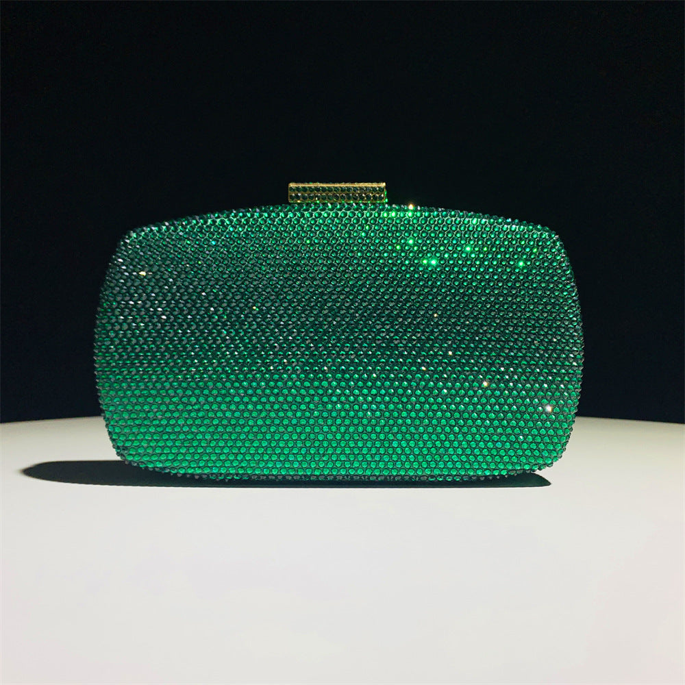 Women's High Luxury Rhinestone Clutch Fashion Dress Banquet Dinner Bag