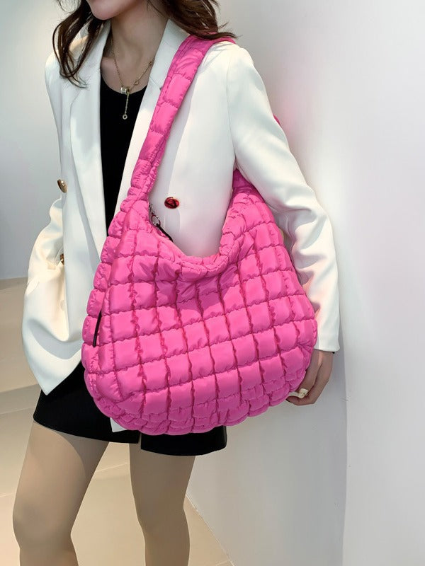 Women's Cloud Fashion Portable Dumpling Capacity Down Bags