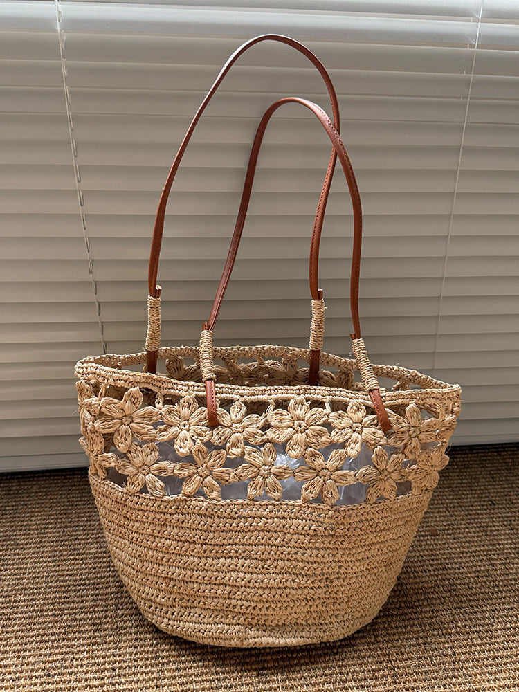 Women's High Quality Raffia Summer Woven Seaside Holiday Bags