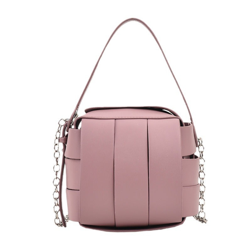 Women's Woven Chain Contrast Color Qualification Fast Women's Handbag