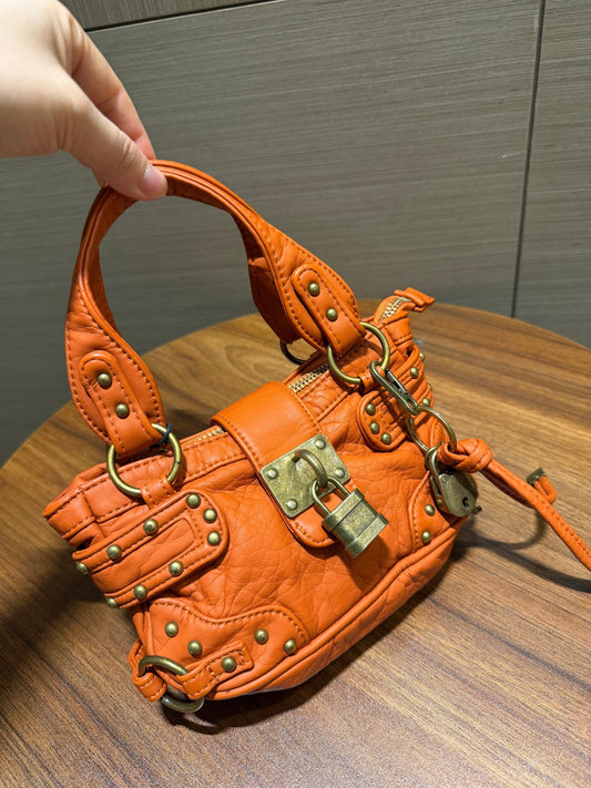 Female Design Ancient Motorcycle Hot Bum Women's Messenger Bag