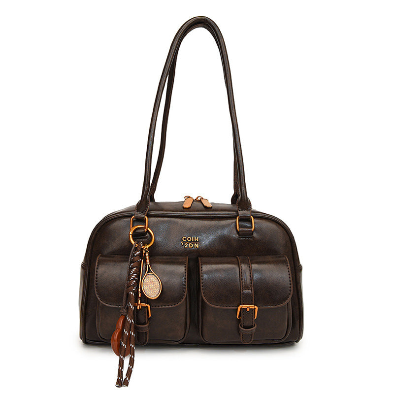 Retro Early Autumn Fashion Trendy Boston Western Style Bags