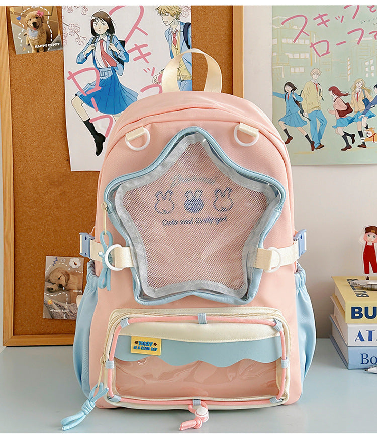 Good-looking Early The Campus Of Cartoon Bags