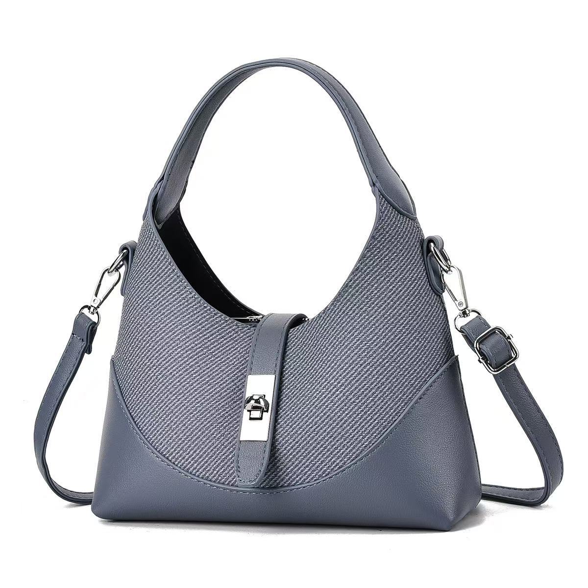 Women's Fashion Dumpling Making Underarm Waterproof Bags