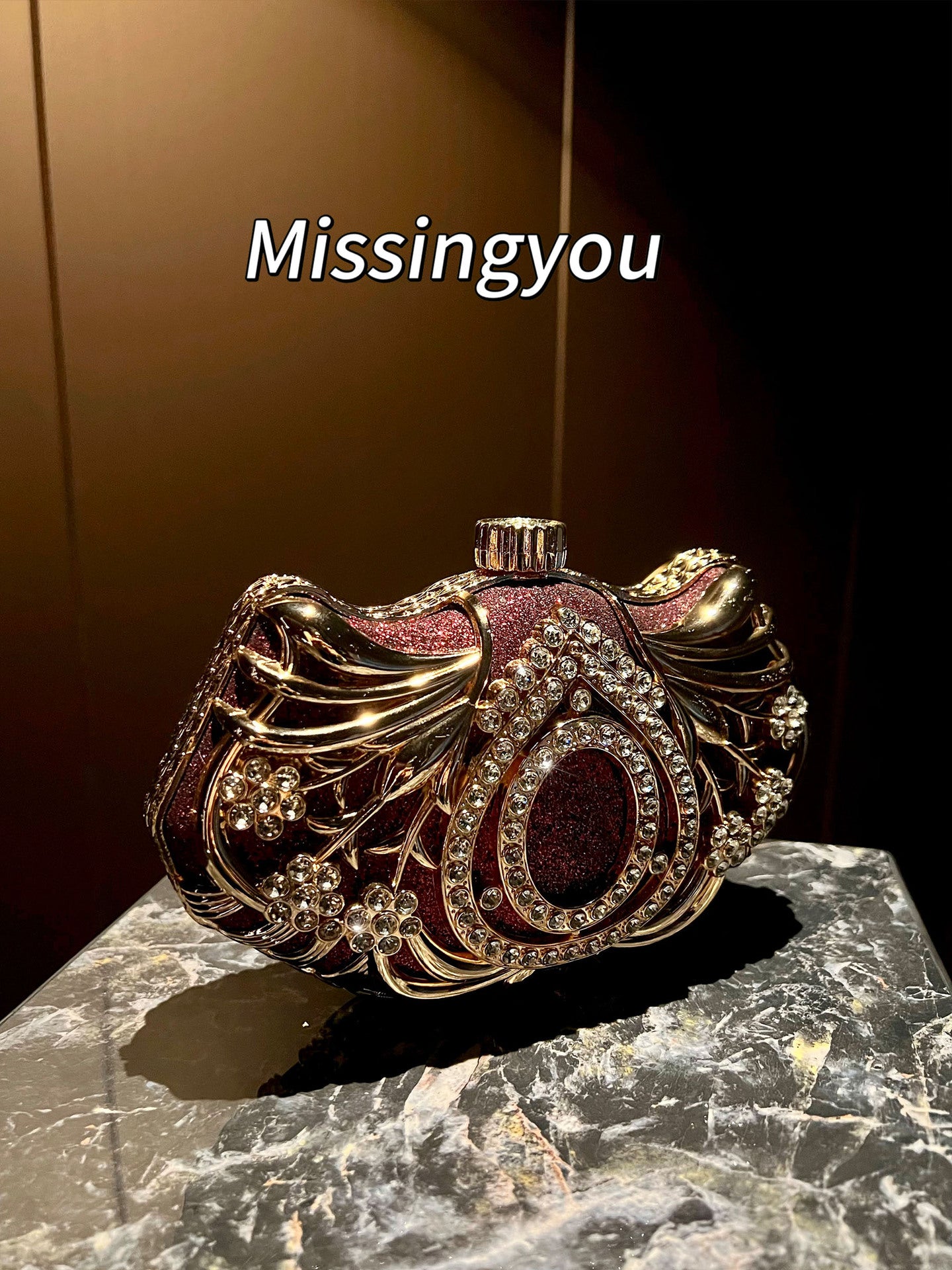 Women's High-grade Party With Diamonds Light Luxury Bags
