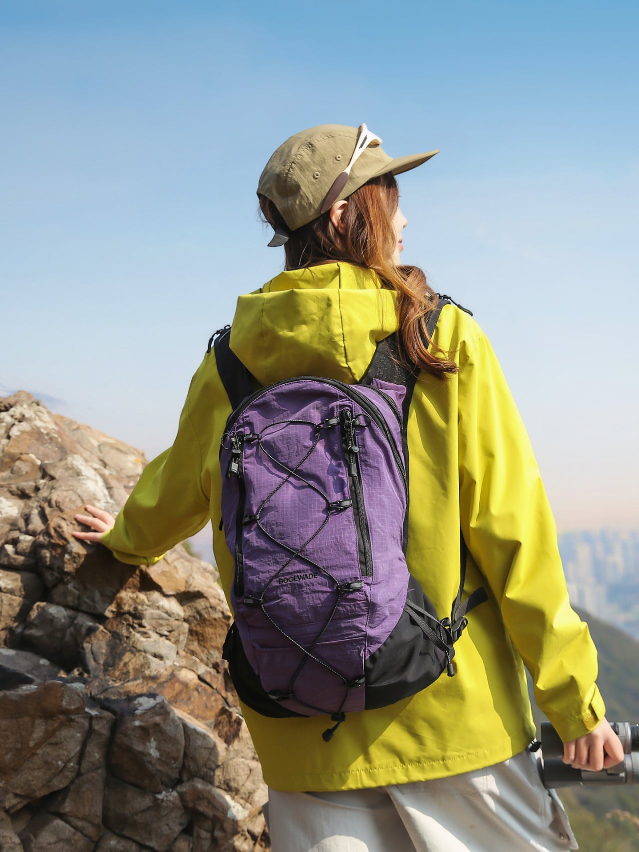 Women's & Men's Lightweight Hiking Camping Waterproof Large Capacity Leisure Backpack