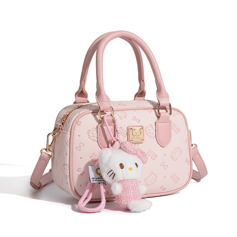 Embossed Cat Light Luxury Western Style Bags