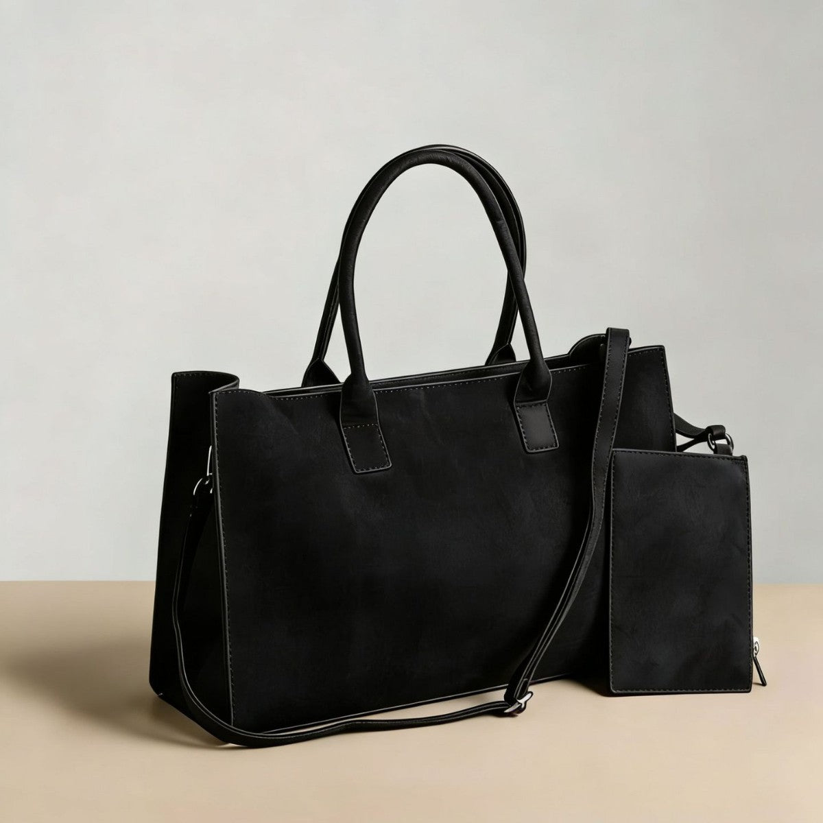 Women's Retro Large Capacity Suede Commuter Fashion Bags