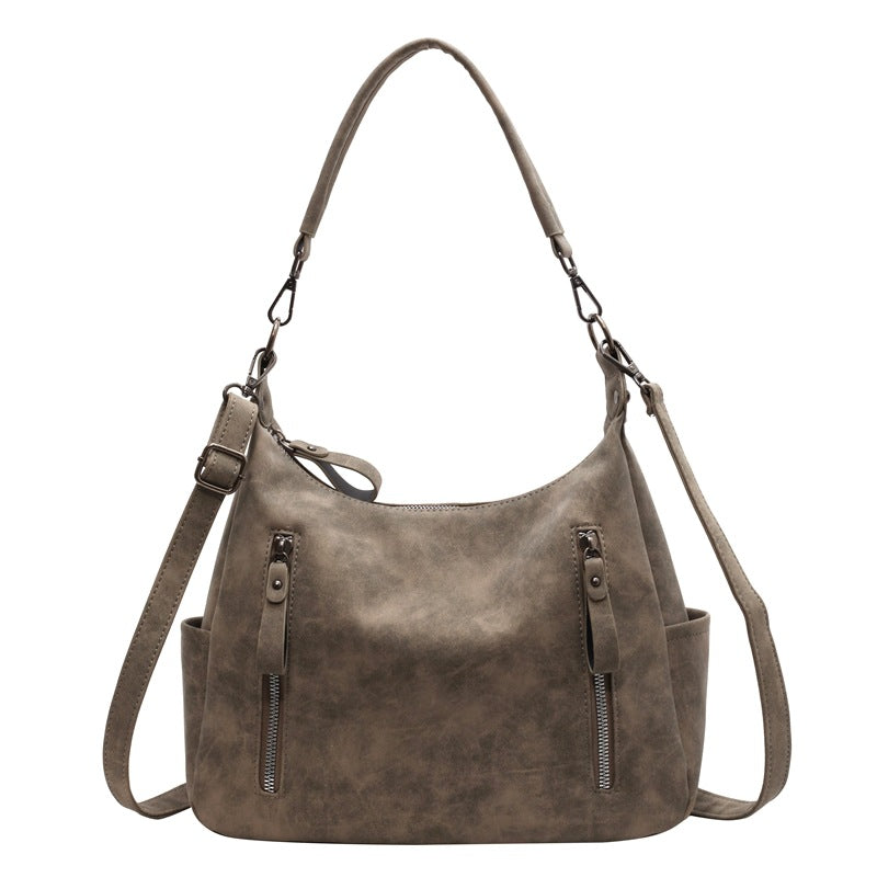 Women's Large Capacity Texture Niche Class College Women's Shoulder Bag