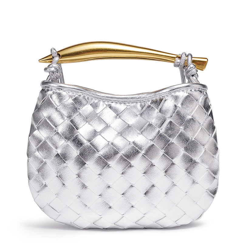 Women's Cute Mini Sardine Woven Trumpeter Women's Shoulder Bag