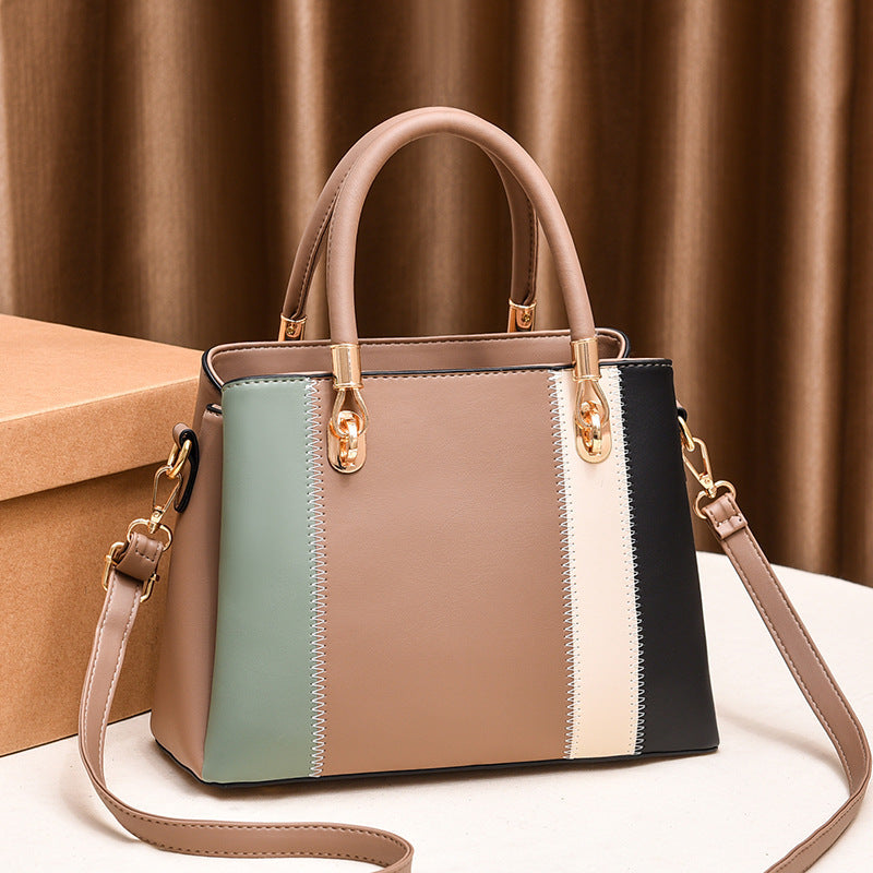 Women's Color-matching Trendy Leisure Large Capacity Women's Messenger Bag