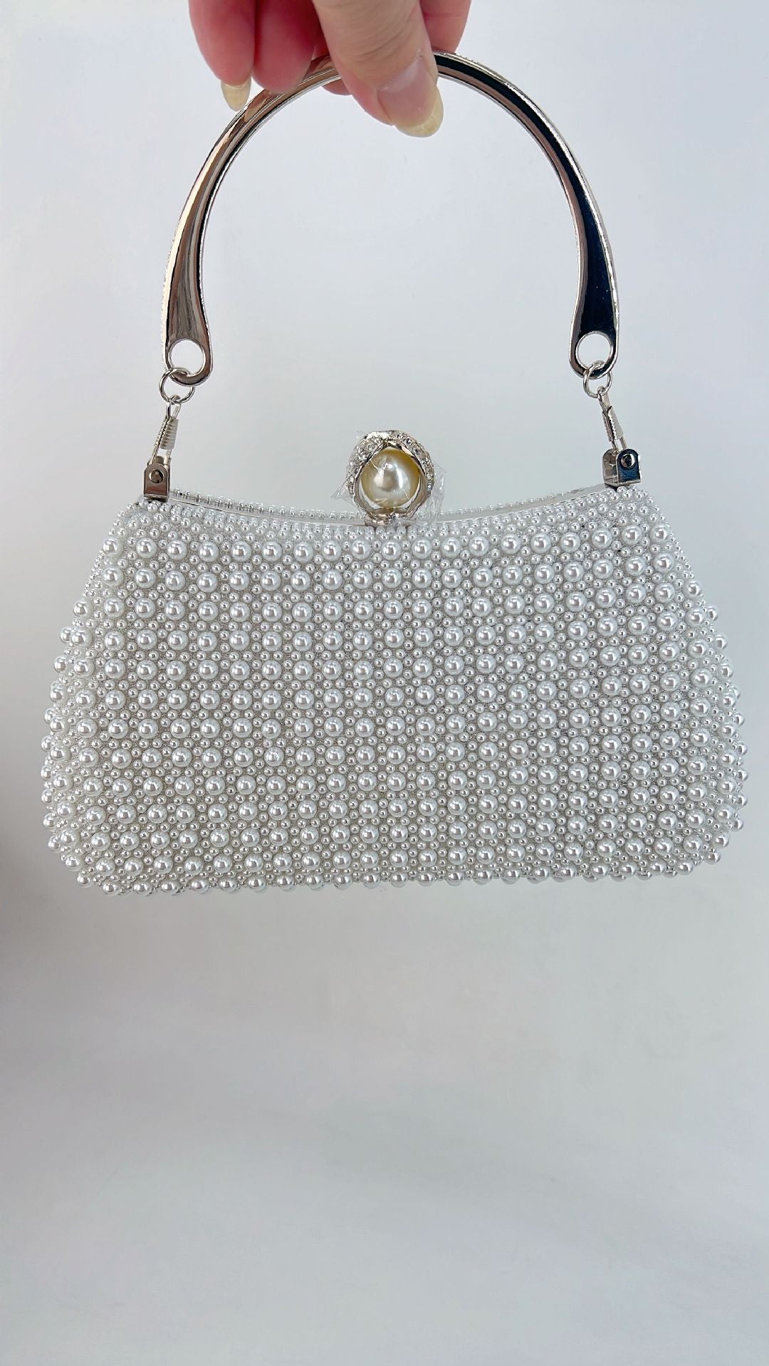 Pearl Cheongsam Dress Party Hand Underarm Handbags