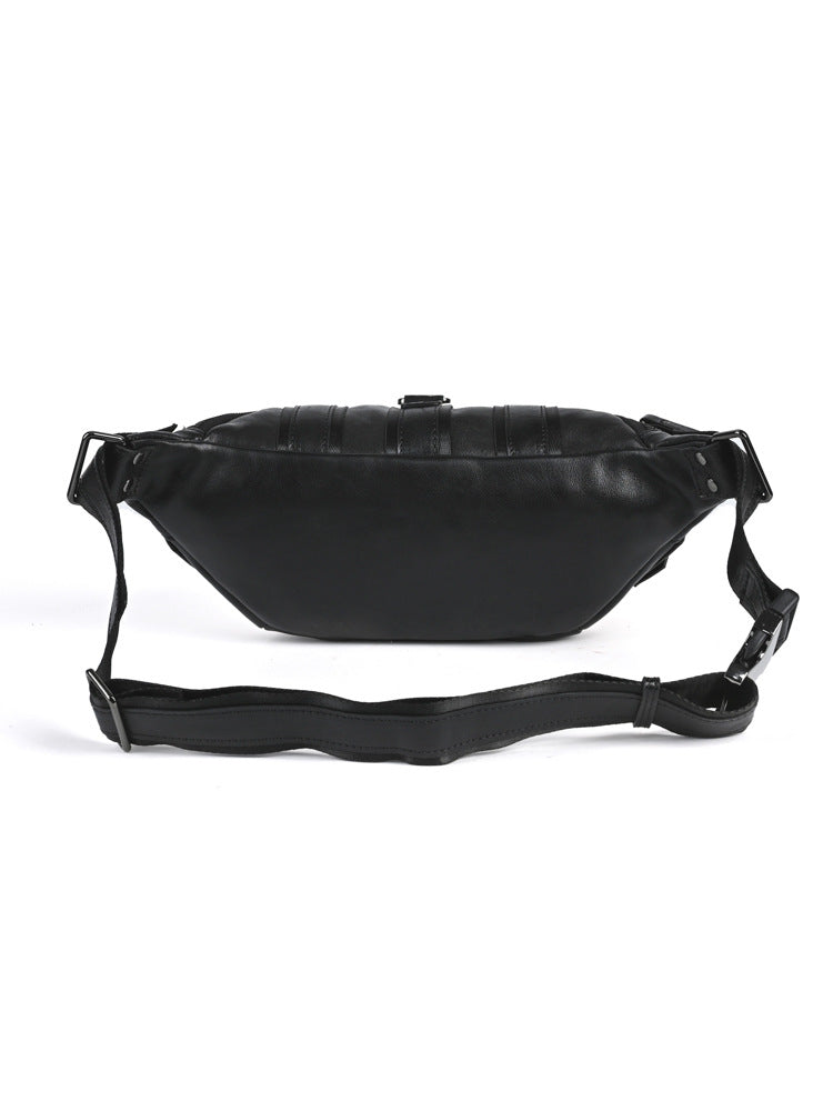 Men's Zipper Retro Color Matching Fashion Leisure Men's Fanny Pack