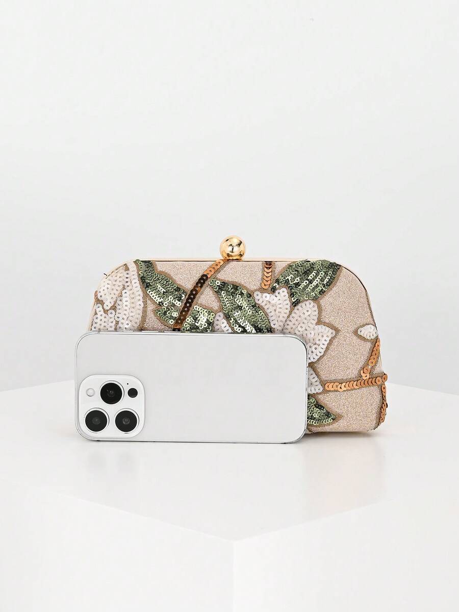 Chinese Style Embroidery Sequined Niche Clutch Decals Advanced Bags