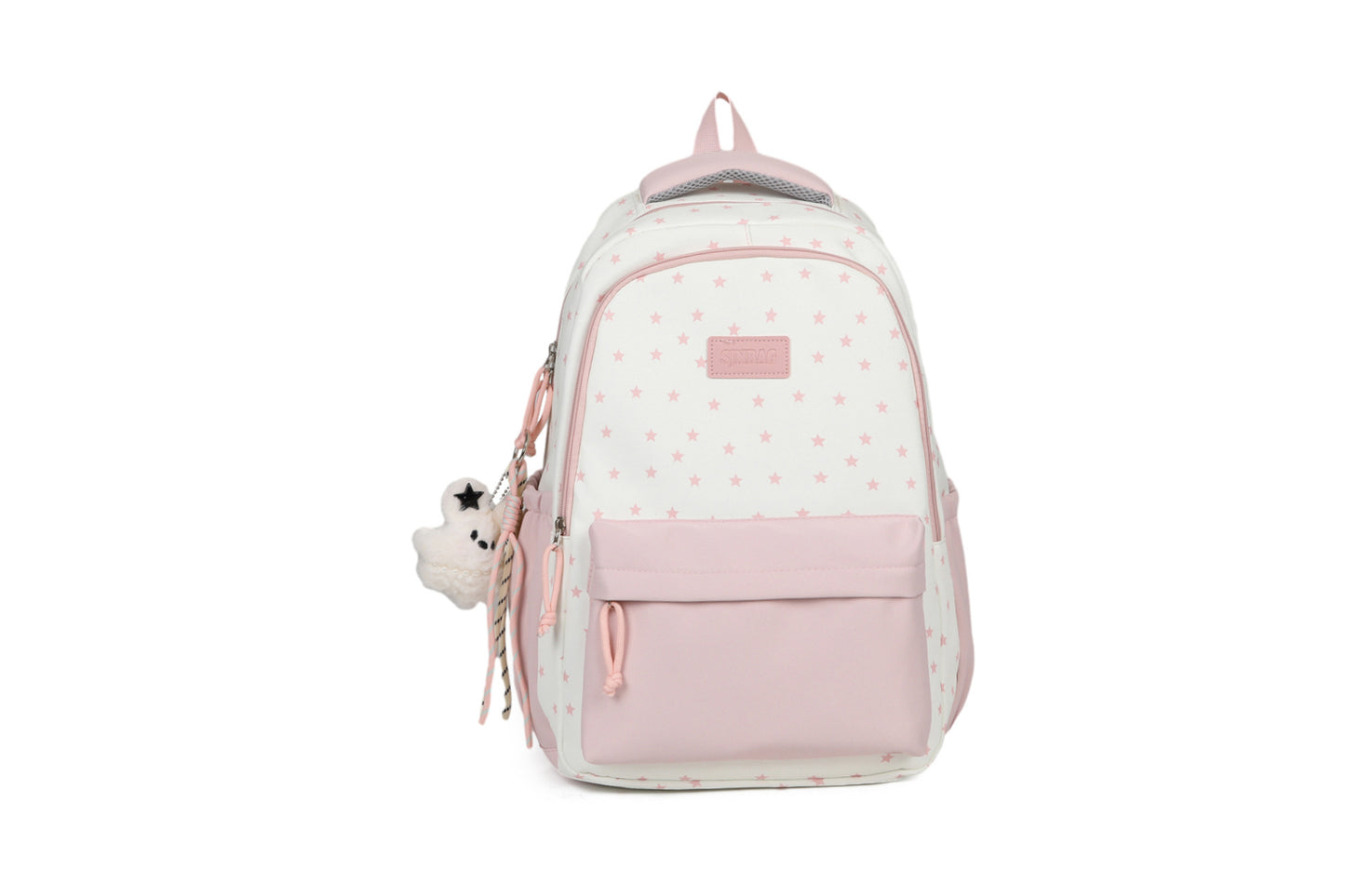 Cute Contrast Color Good-looking Primary Secondary College Student Schoolbag