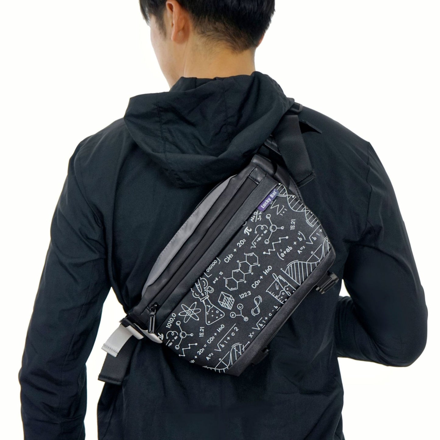 Women's & Men's Waterproof Trend Riding Motorcycle Large Capacity Men's Chest Bag