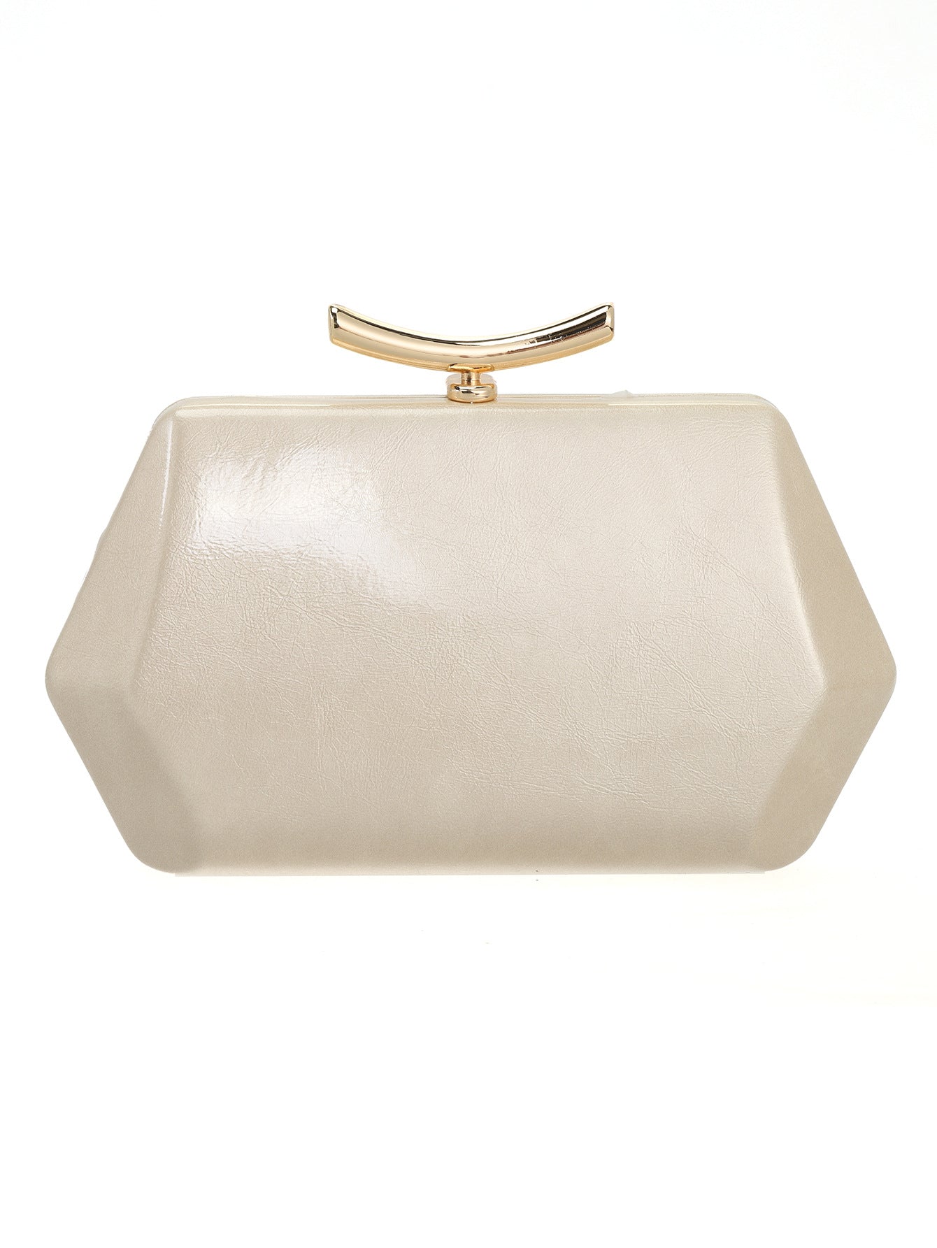 Genuine Leather Geometric High Texture Boston Bags