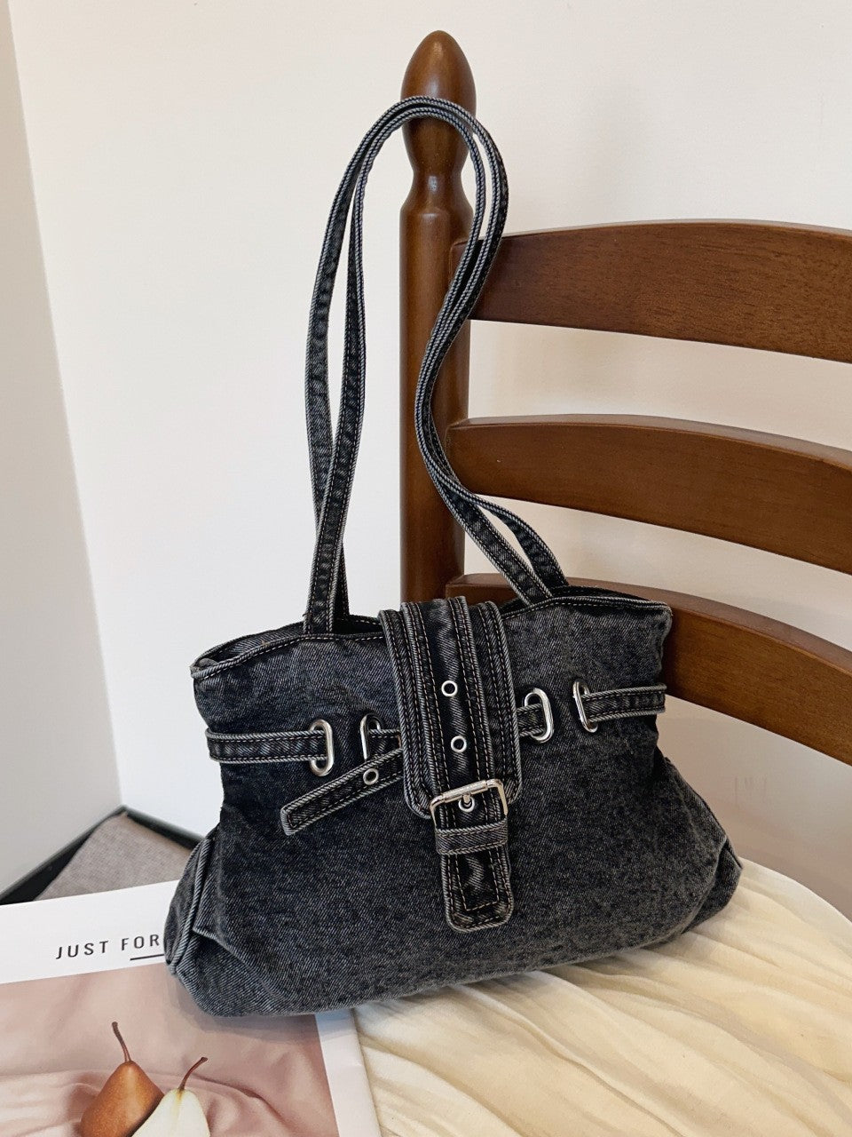 Women's Denim Trendy Simple Leisure Summer Women's Shoulder Bag
