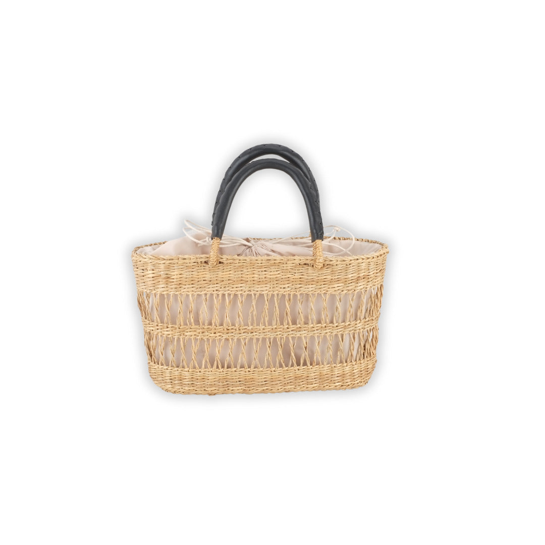 Women's Craft Straw Summer Frame Beach Style Women's Handbag