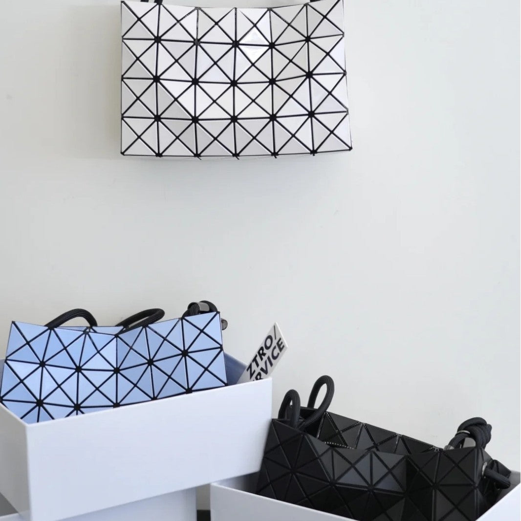 Women's Style Life Geometric Diamond Pattern Drawstring Bags