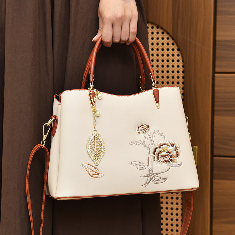 Women's Chinese Style Embroidery Versatile Mother Wedding Bags