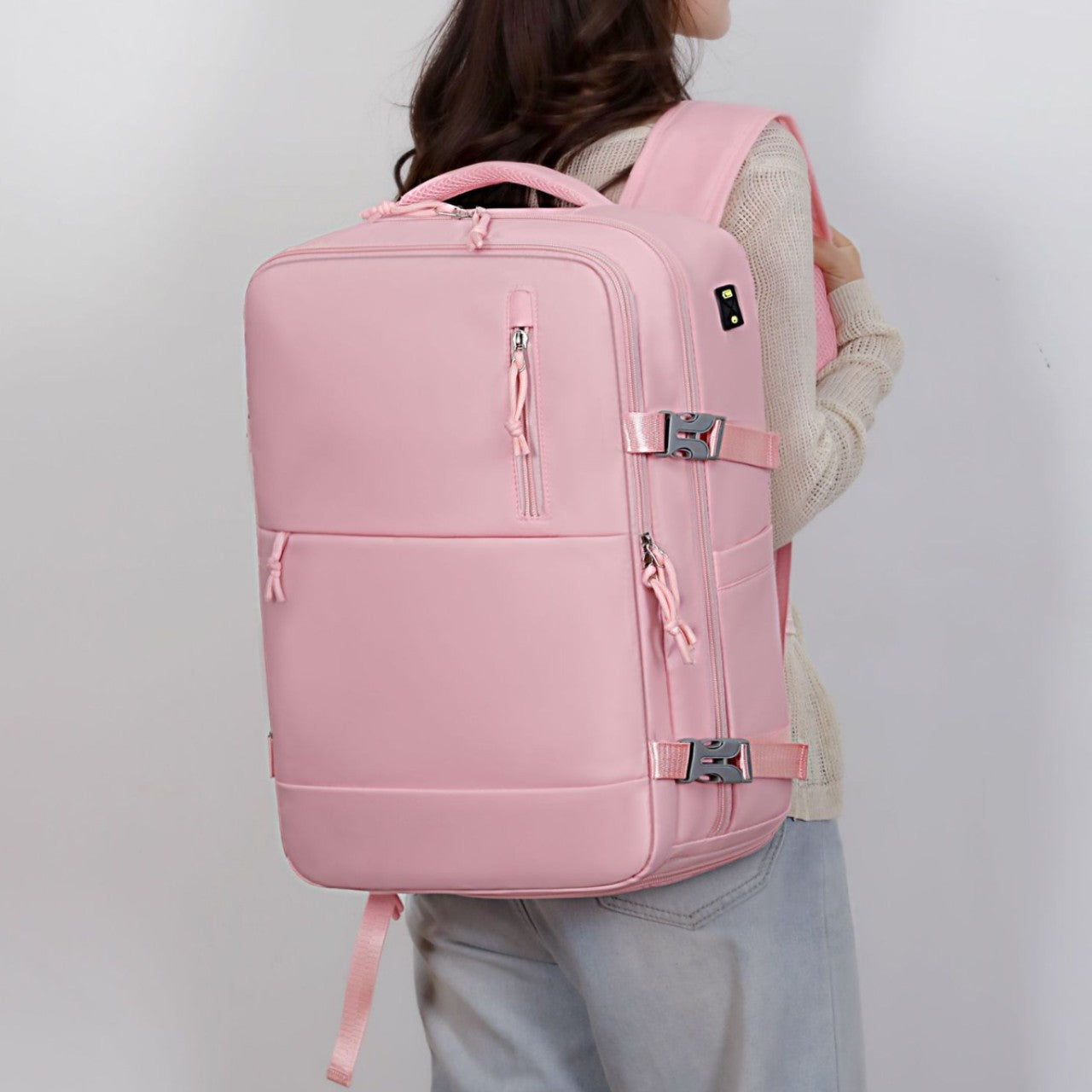 Large Capacity Simple Short-distance Lightweight Charging Backpacks