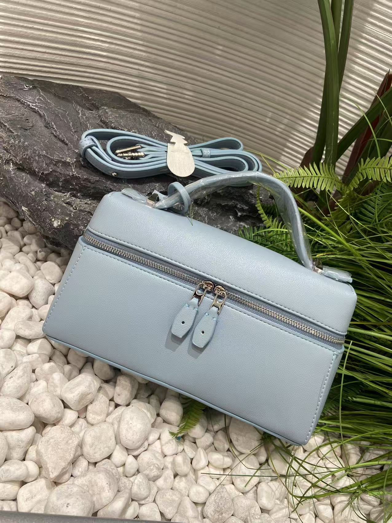Women's Grain Surface Lunch Box Niche High-grade Bags