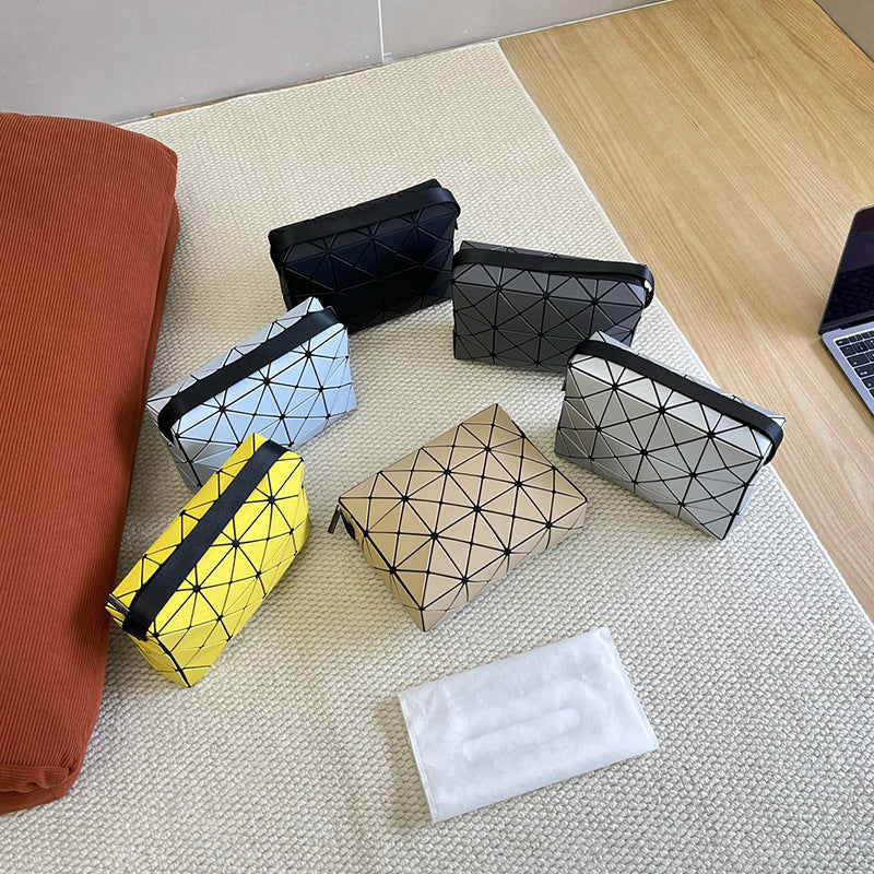 Women's Stay At Home Large Cupid Rhombic Geometric Small Square Bag