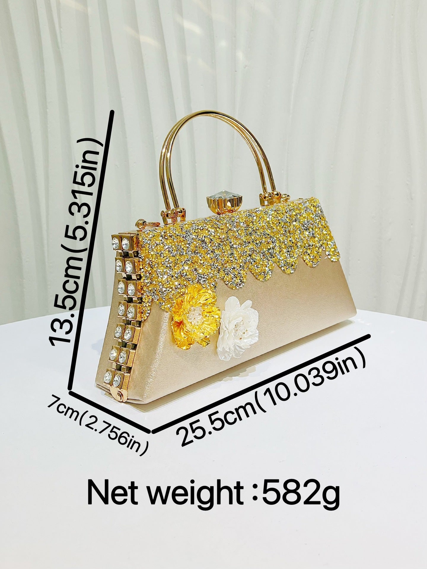 Unique Diamond Wedding Birthday Banquet Female Dinner Bag