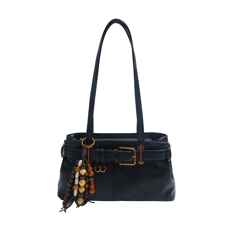 Fashion Trend Texture Solid Color Everyday Underarm Bag