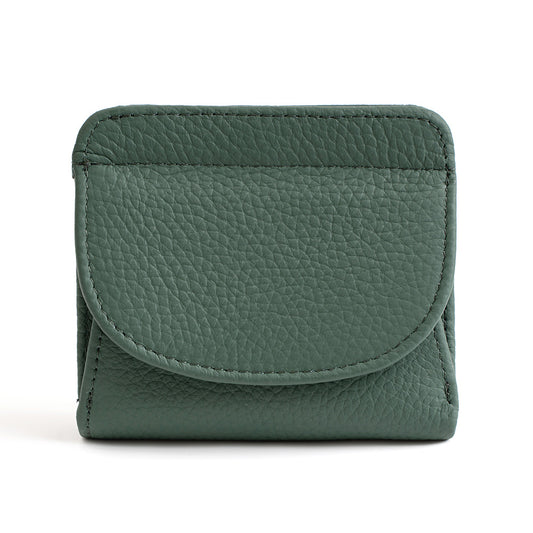 Women's Genuine Leather Cowhide Multiple Slots Niche Ladies Wallet