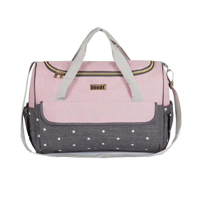 Elegant Casual Large Size Portable Diaper Shoulder Bags