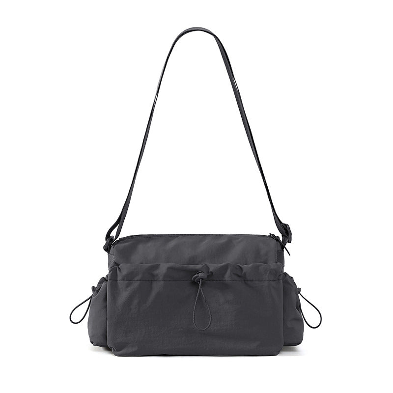 Large Capacity Fashionable Simple Solid Color Women's Messenger Bag