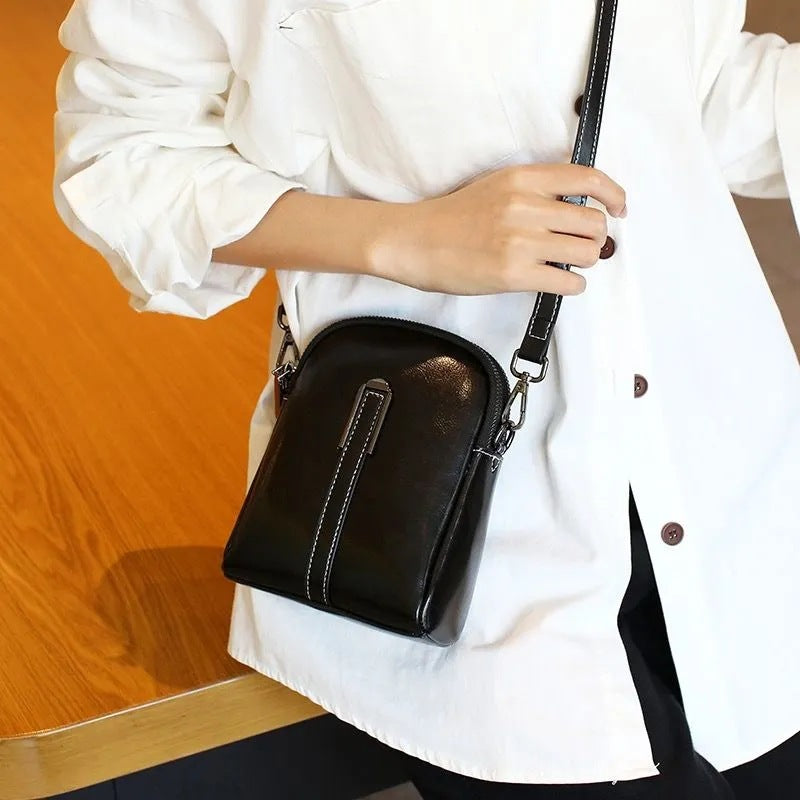 Women's Mobile For Affordable Luxury Fashion Retro High-grade Women's Messenger Bag