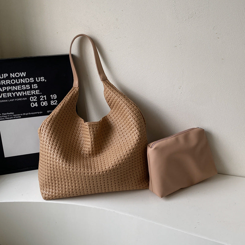 Women's Retro Fashion Korean Commuter Underarm Autumn Bags