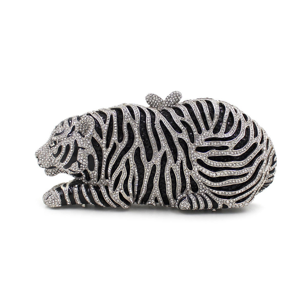 Women's Tiger Diamond Party Hand-held Home Decoration Evening Bags