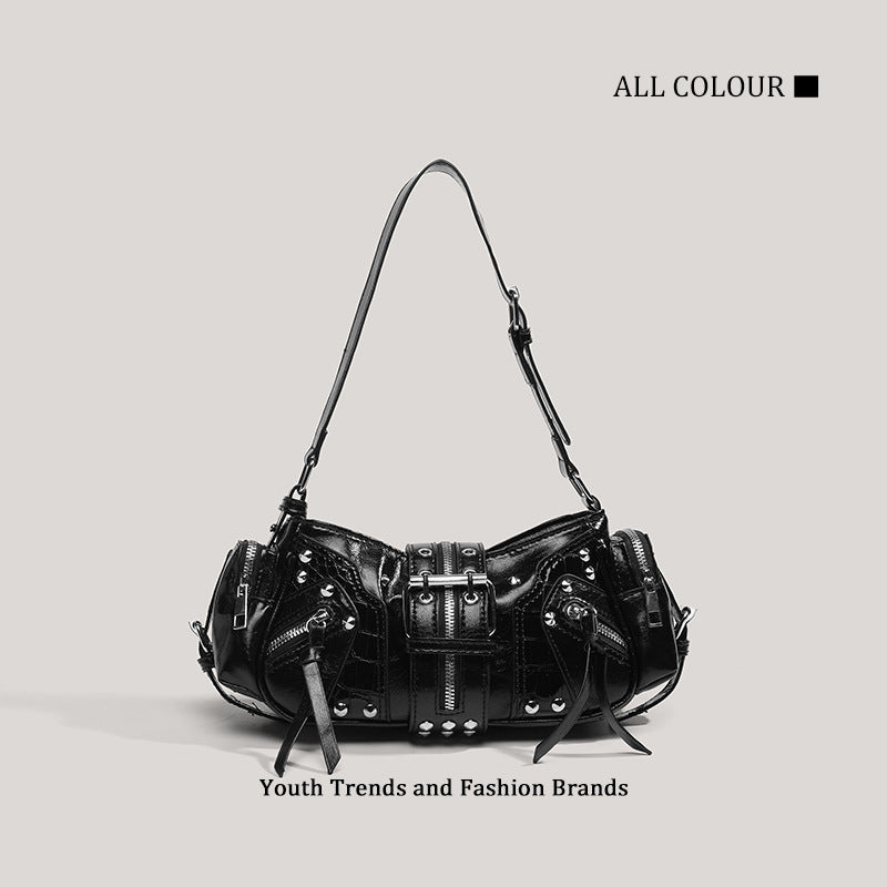 Retro Fashion Design Hot Commuter Motorcycle Women's Shoulder Bag
