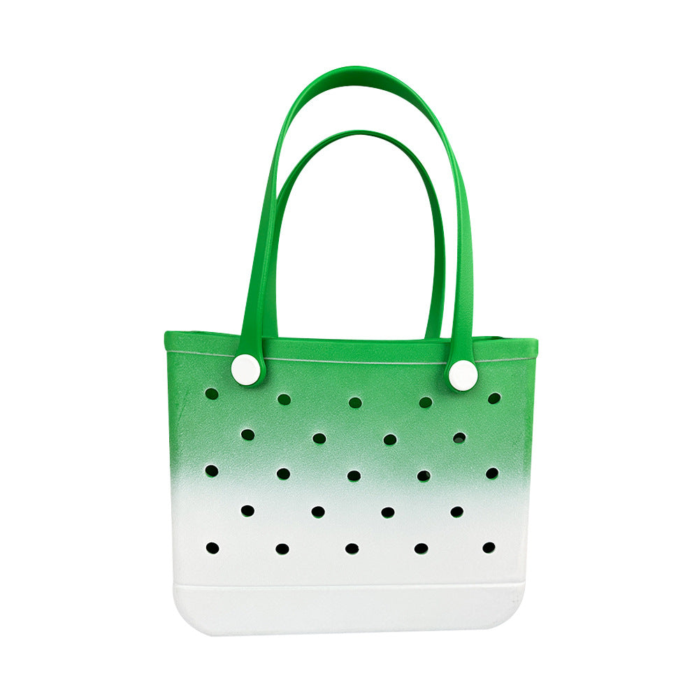 Beach Hole Christmas Halloween Element Printing Vegetable Bags