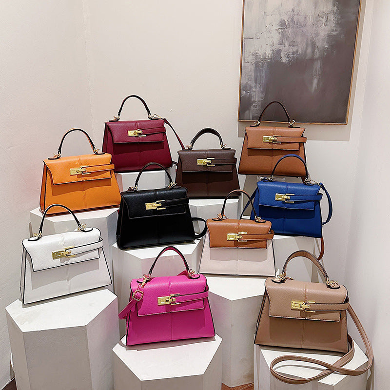 Women's Fashion Classic Retro Patchwork Kelly Women's Shoulder Bag