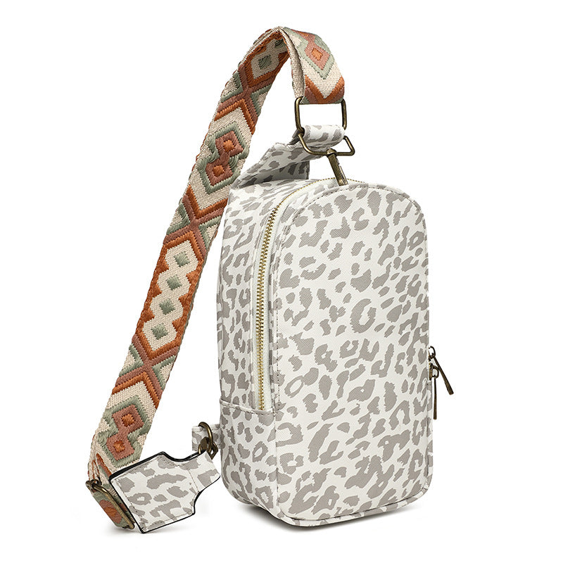 New Innovative Creative Women's Spring Printed Women's Chest Bag, Fanny Pack