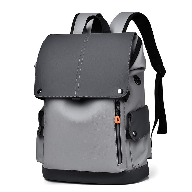 Versatile Men's Waterproof Fashion Simple Tide Leisure Backpack