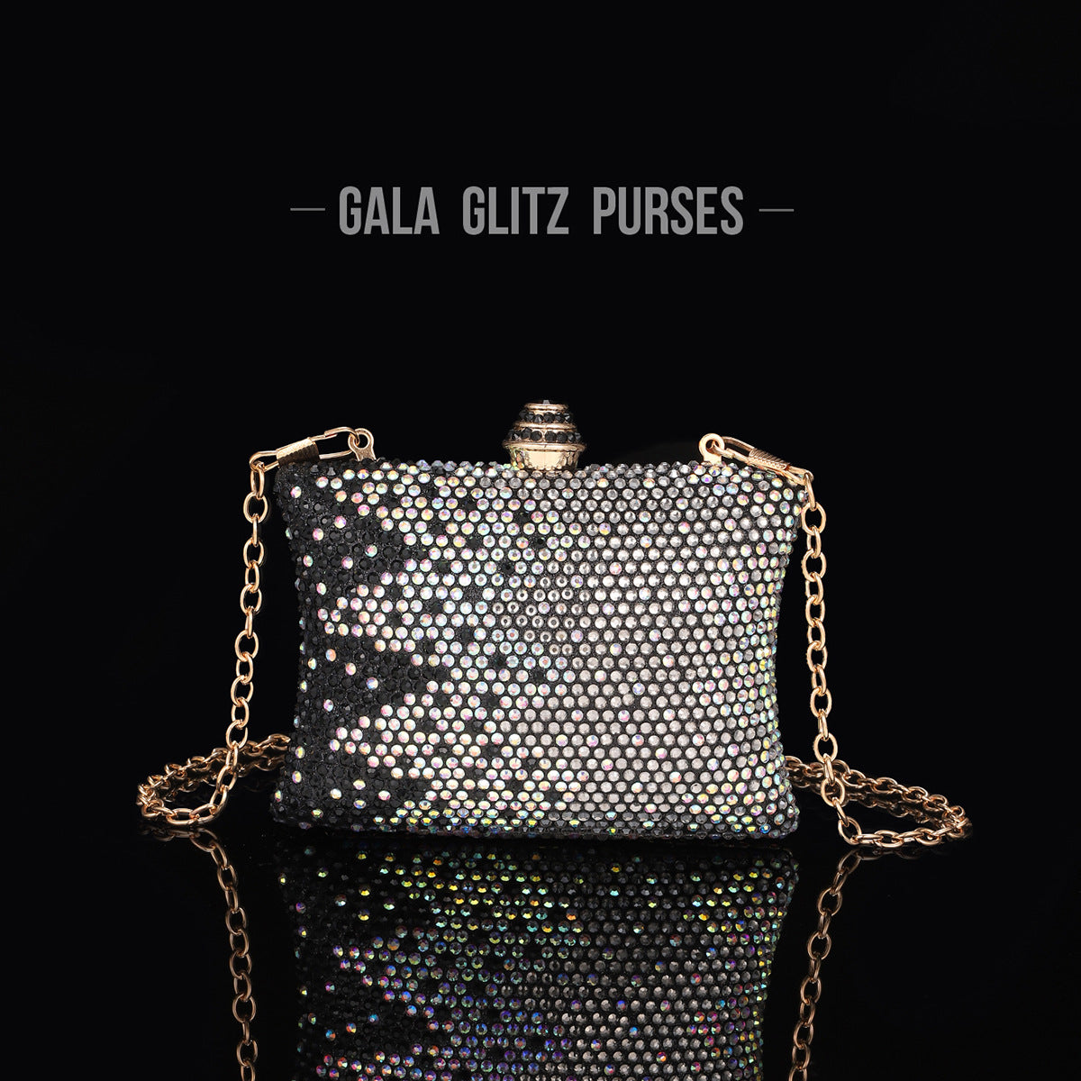 Dinner Rhinestone All Match Dress Diamond Women's Clutch