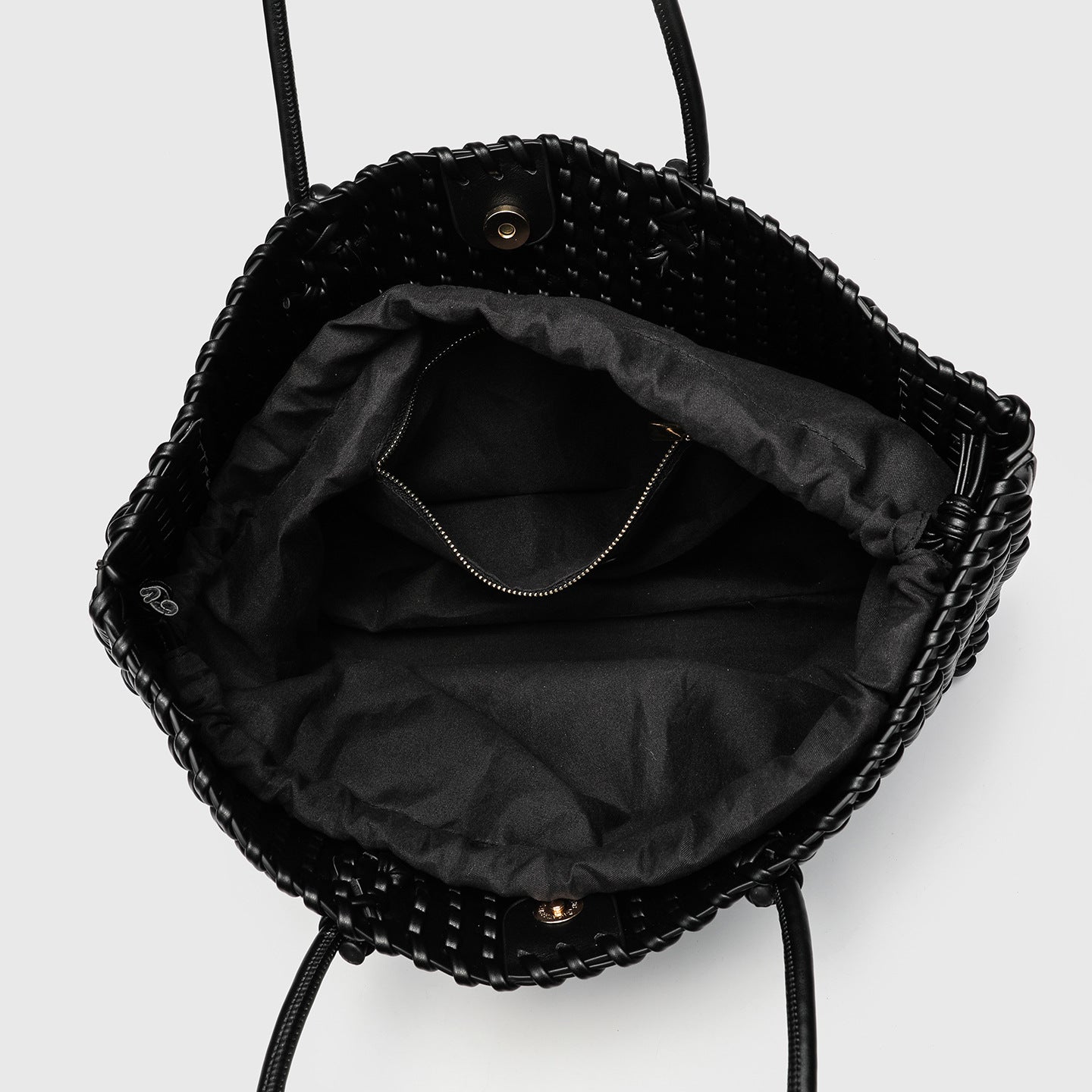 Hand-woven Woven Fashion High-grade Large Capacity Portable One Women's Handbag