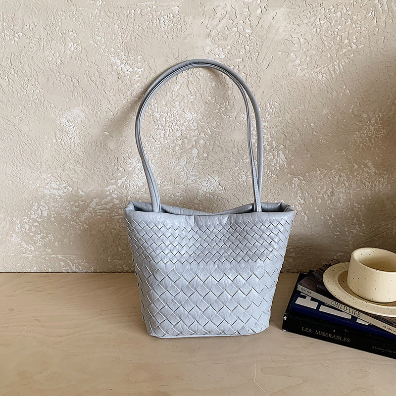 Women's Summer Weaving Portable Advanced Single Underarm Women's Messenger Bag