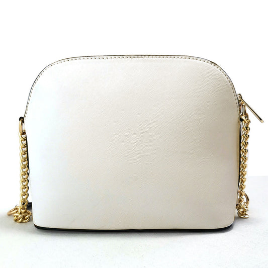 Women's Cross Pattern Leather Little Shell Chain Bags