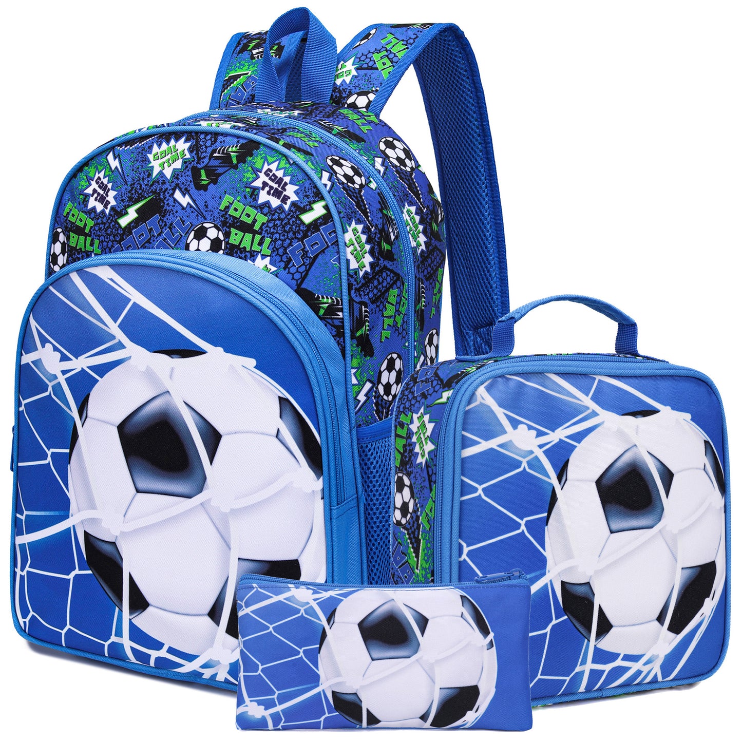 Popular Stylish Attractive Football Three-piece Cute Primary School Bag