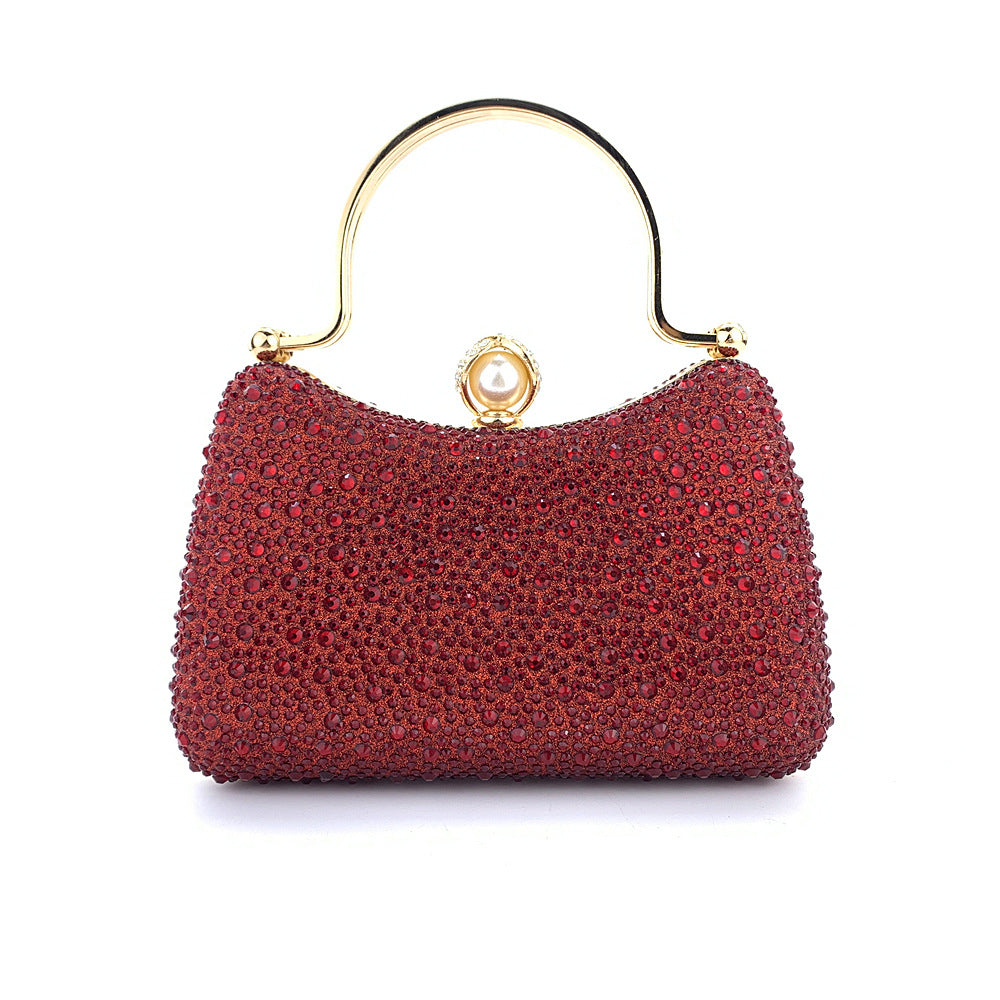 Rhinestone All Match Dress Diamond Wedding Dinner Bag